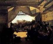 Crown Prince Ludwig in the Spanish Wine Tavern in Rome